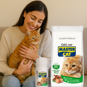 MASTER CAT SABOR POLLO 20 KG