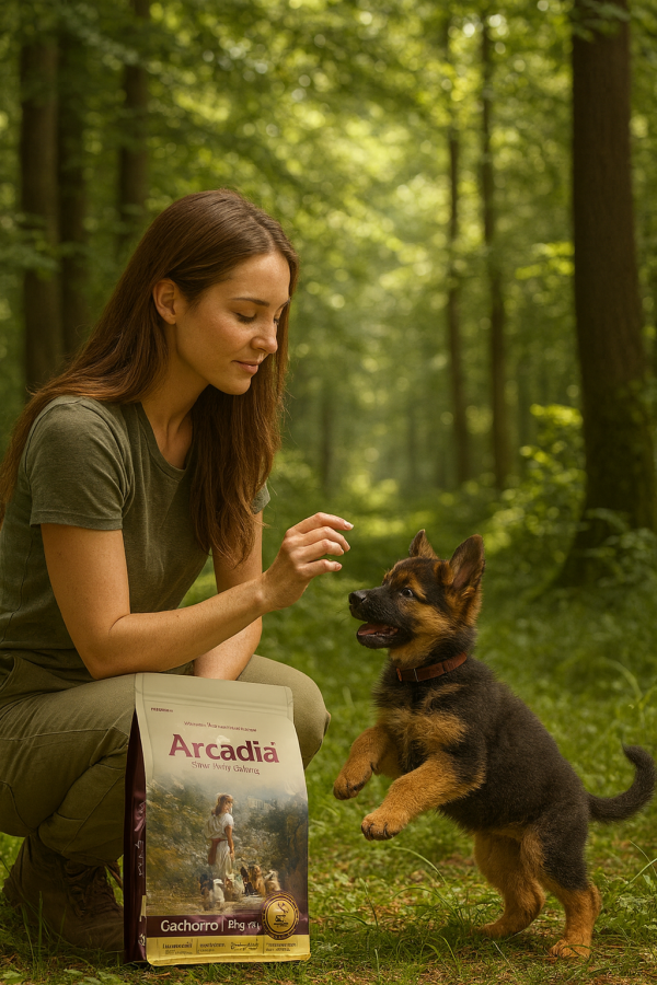 ALIMENOT PARA CACHORROS ARCADIA , 8 KG