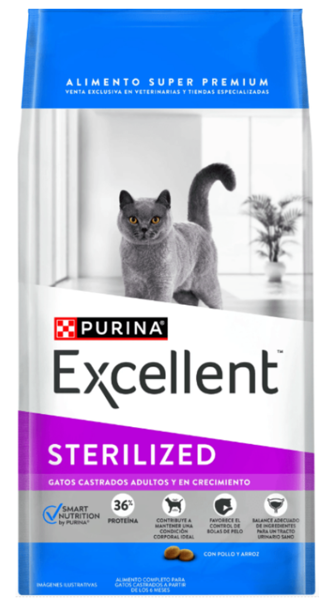 PURINA EXCELLENT STERILIZED 7,5 KG - Imagen 2